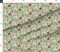 Christmas Pinup 1950S Retro Vintage Snowman Candy Canes Holiday Pin-Up Festive Winter Green Cutouts Custom Printed Fabric by Spoonflower Various Fabrics by the Yard or Fat Quarter